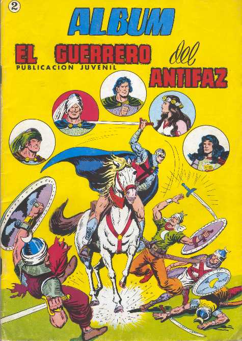 EL GUERRERO DEL ANTIFAZ ALBUM COLOR N.2