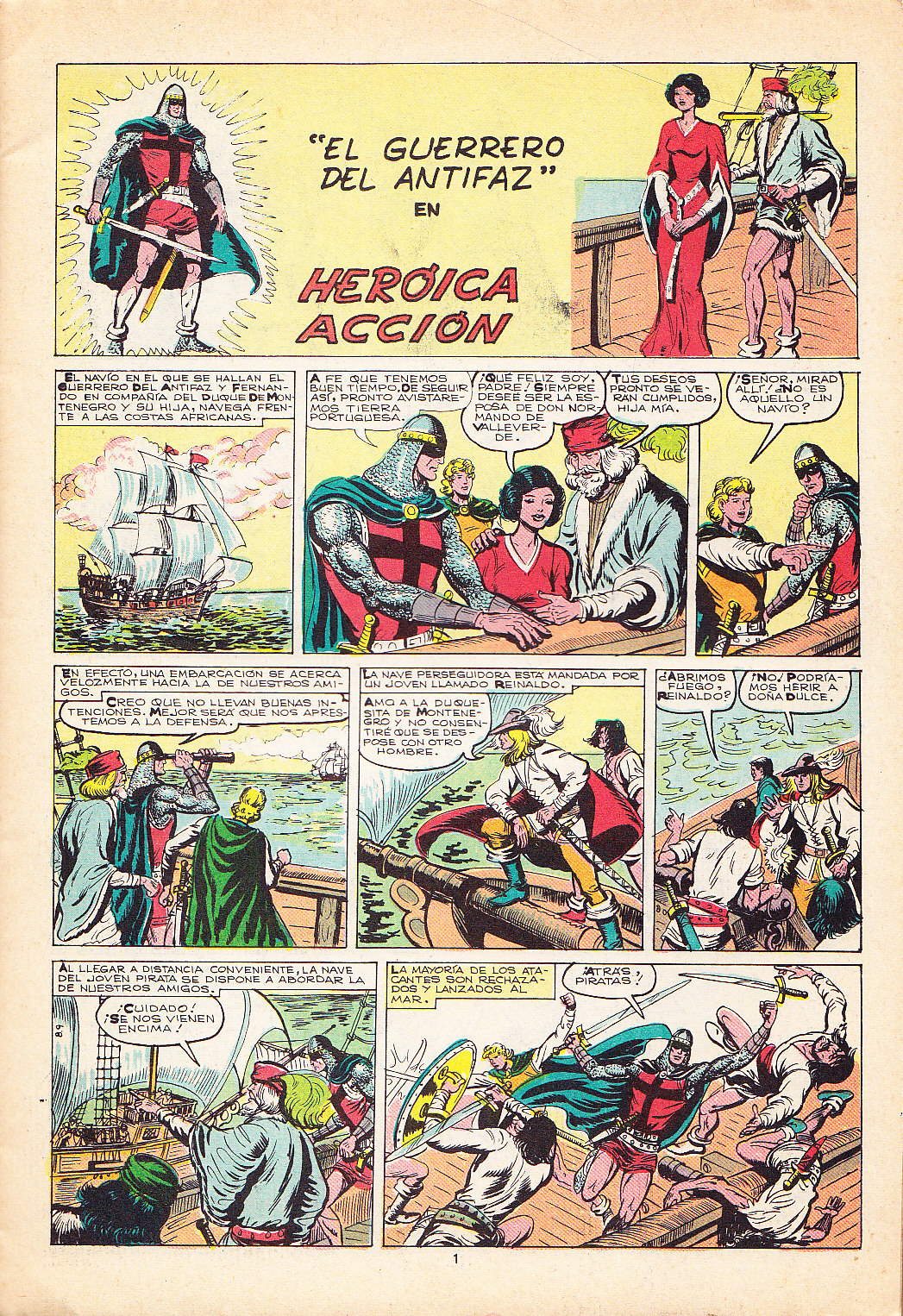 EL GUERRERO DEL ANTIFAZ. 1981