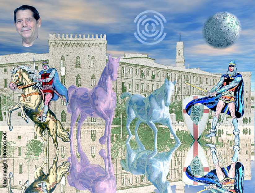 HOMENAJE AL GUERRERO DEL ANTIFAZ POR BLAS LAIN