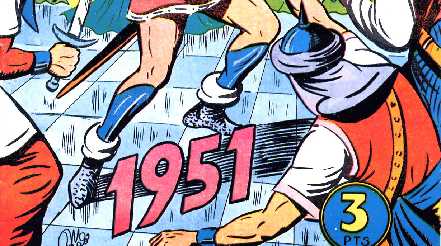 EL GUERRERO DEL ANTIFAZ. ALMANAQUE 1951