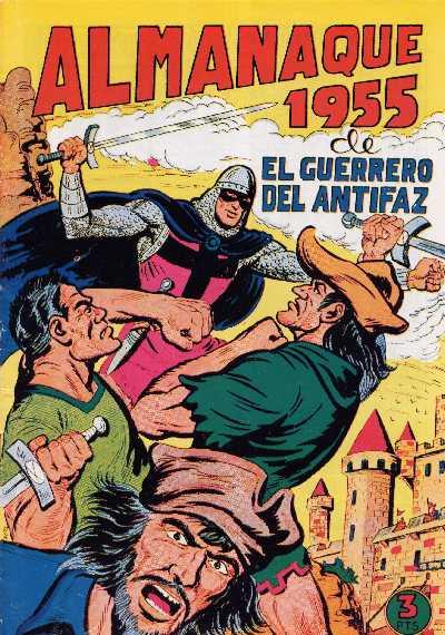 EL GUERRERO DEL ANTIFAZ. ALMANAQUE 1955