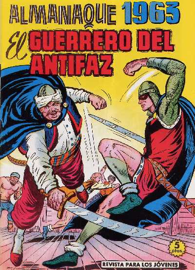 EL GUERRERO DEL ANTIFAZ. ALMANAQUE 1963