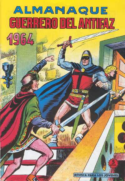 EL GUERRERO DEL ANTIFAZ. ALMANAQUE 1964