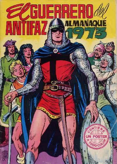 EL GUERRERO DEL ANTIFAZ. ALMANAQUE 1973