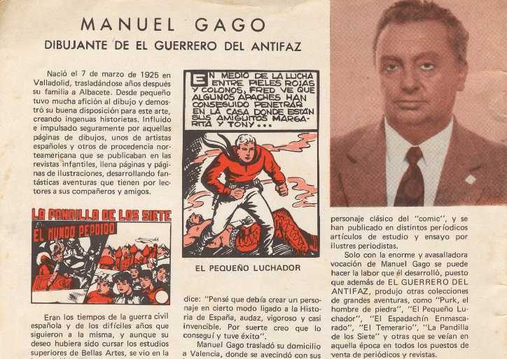 EL GUERRERO DEL ANTIFAZ. ALMANAQUE 1973