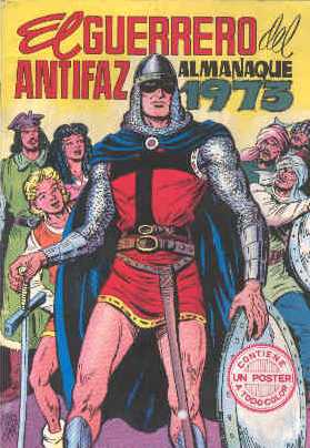 ALMANAQUE EL GUERRERO DEL ANTIFAZ 1973