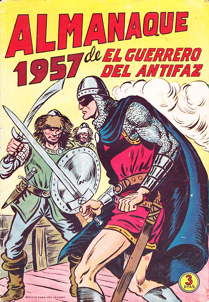 EL GUERRERO DEL ANTIFAZ. ALMANAQUE 1957
