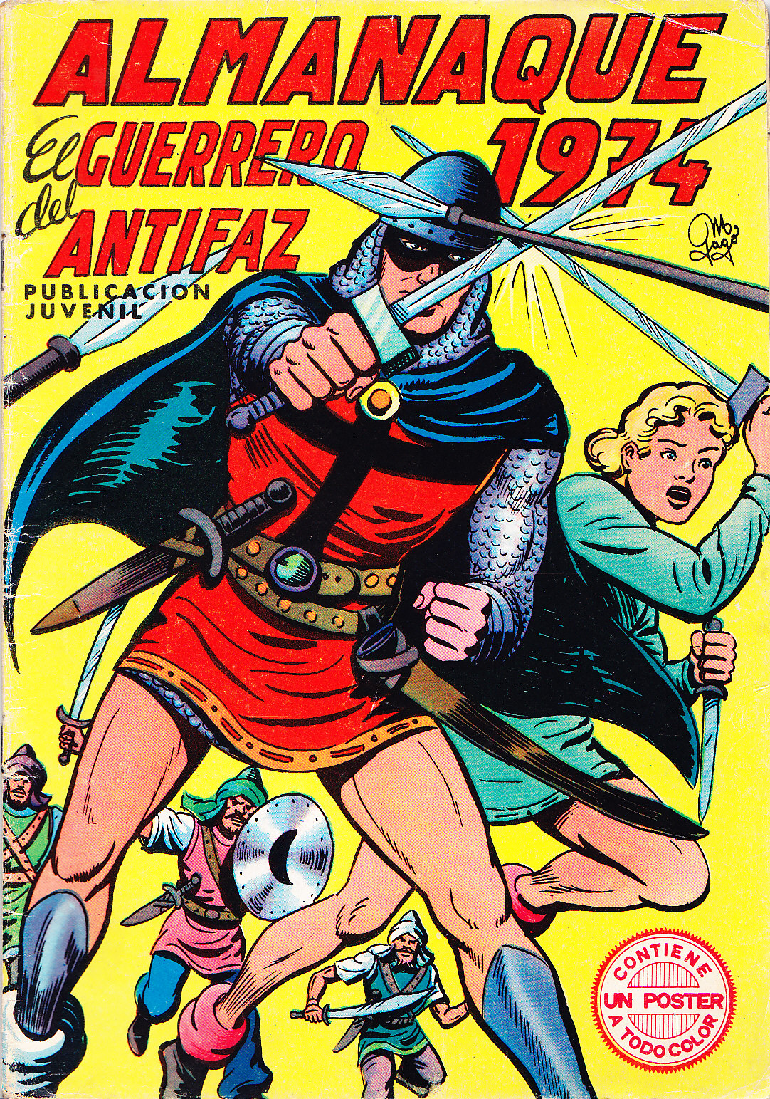 EL GUERRERO DEL ANTIFAZ. 1974