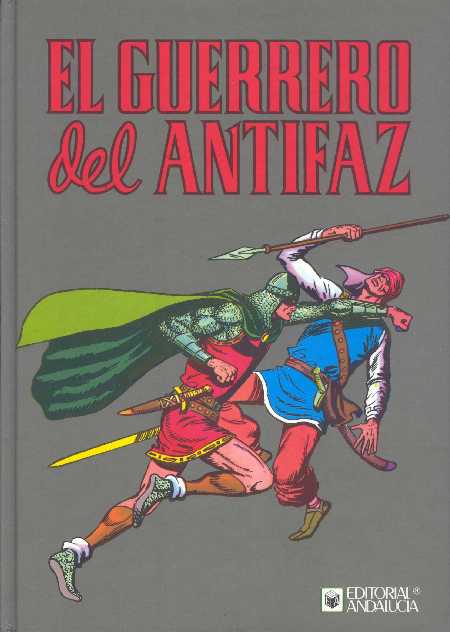 EL GUERRERO DEL ANTIFAZ. EJEMPLO DE TAPA DE EDITORIAL ANDALUCIA