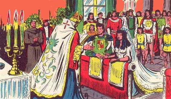 LA BODA DE EL GUERRERO DEL ANTIFAZ