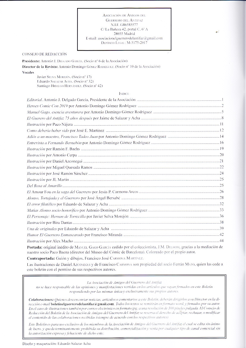 EL GUERRERO DEL ANTIFEZ