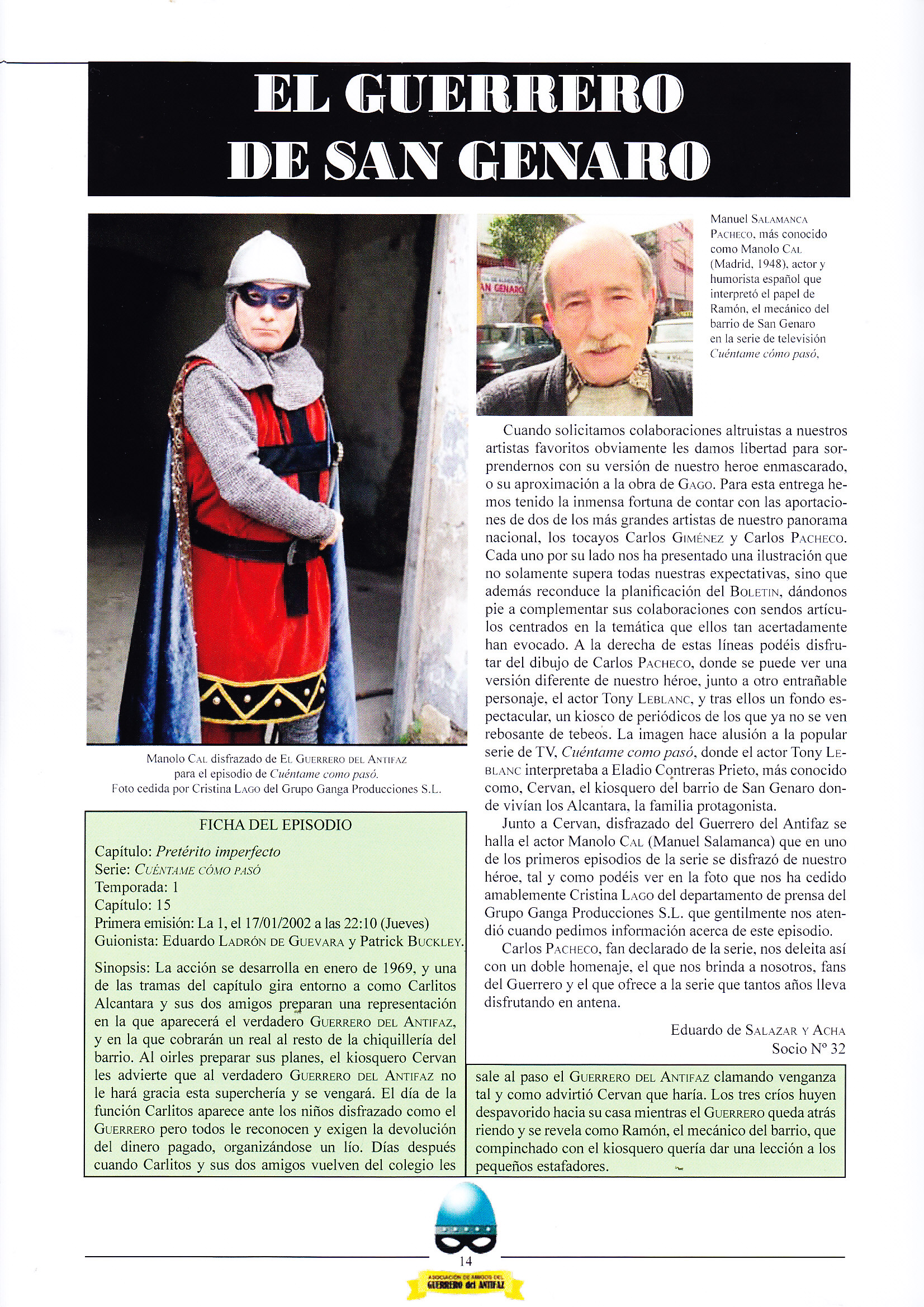 EL GUERRERO DEL ANTIFEZ