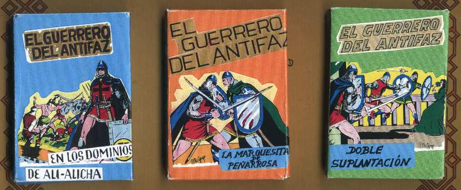 CAJAS DE CARTAS DEL GUERRERO DEL ANTIFAZ