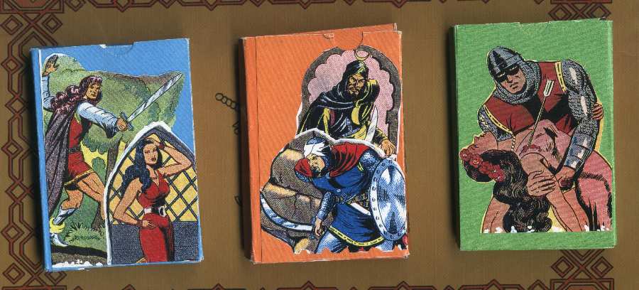 CAJAS DE CARTAS DEL GUERRERO DEL ANTIFAZ