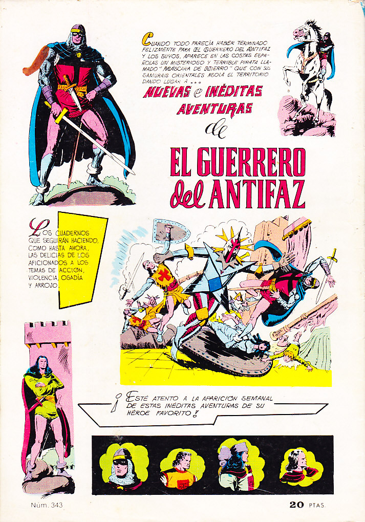 EL GUERRERO DEL ANTIFAZ