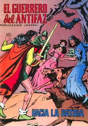 EL GUERRERO DEL ANTIFAZ COLOR 54