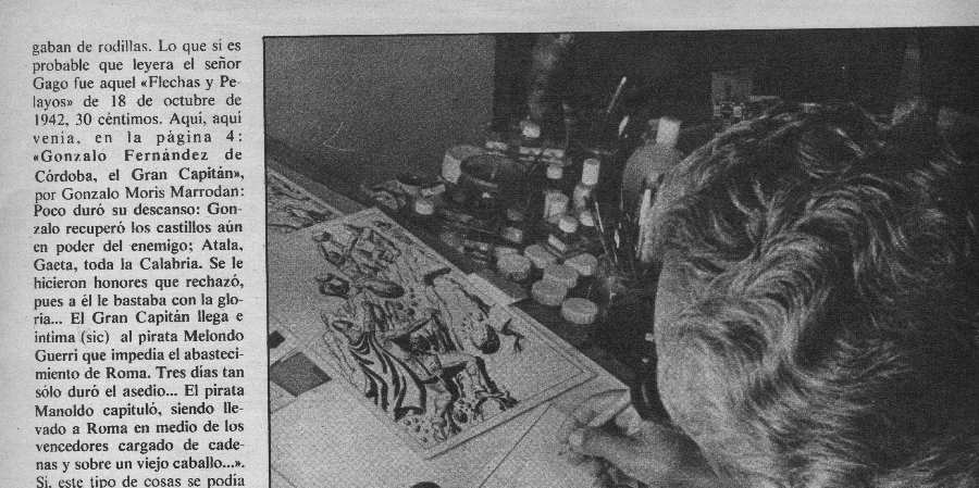 EL GUERRERO DEL ANTIFAZ EN LA GACETA ILUSTRADA 18-01-1981