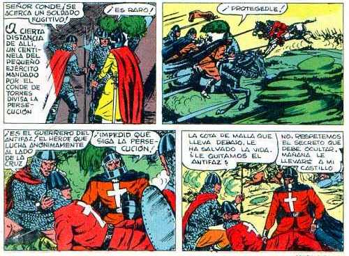 EL GUERRERO DEL ANTIFAZ COLOR N.1. IMAGEN ENVIADA POR MI AMIGO CASTO CORREA DE VIGO