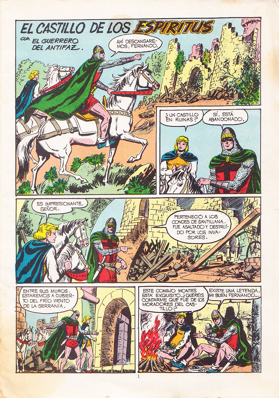 EL GUERRERO DEL ANTIFAZ. 1973