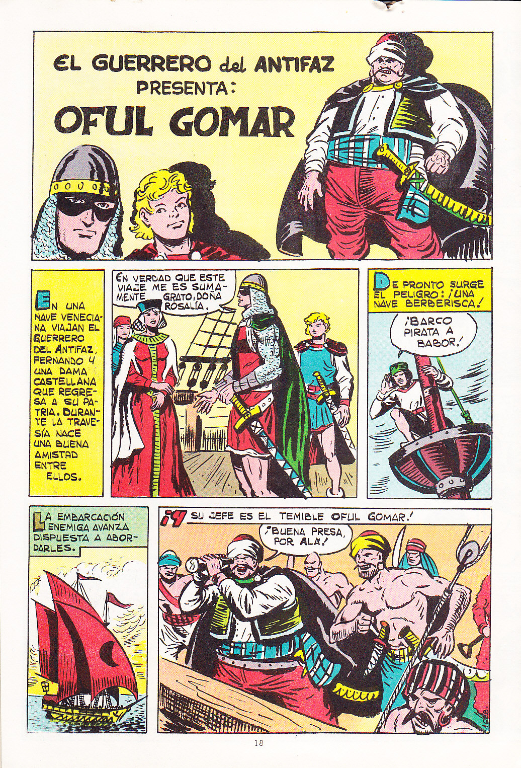 EL GUERRERO DEL ANTIFAZ. 1974