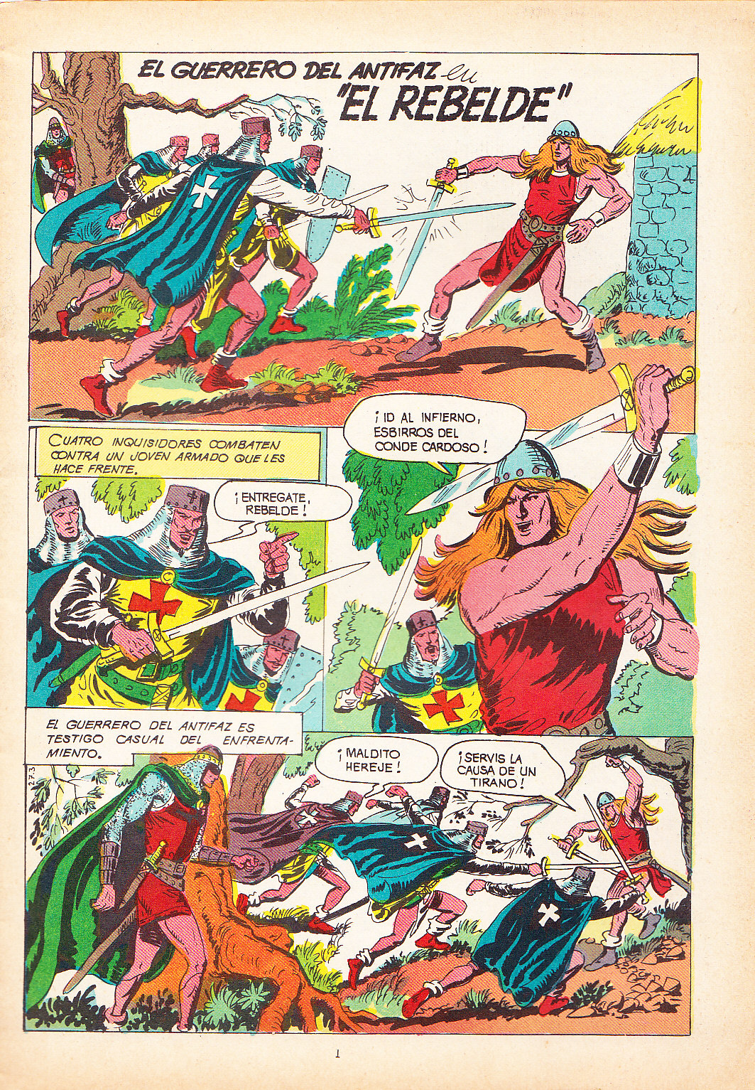 EL GUERRERO DEL ANTIFAZ. 1976