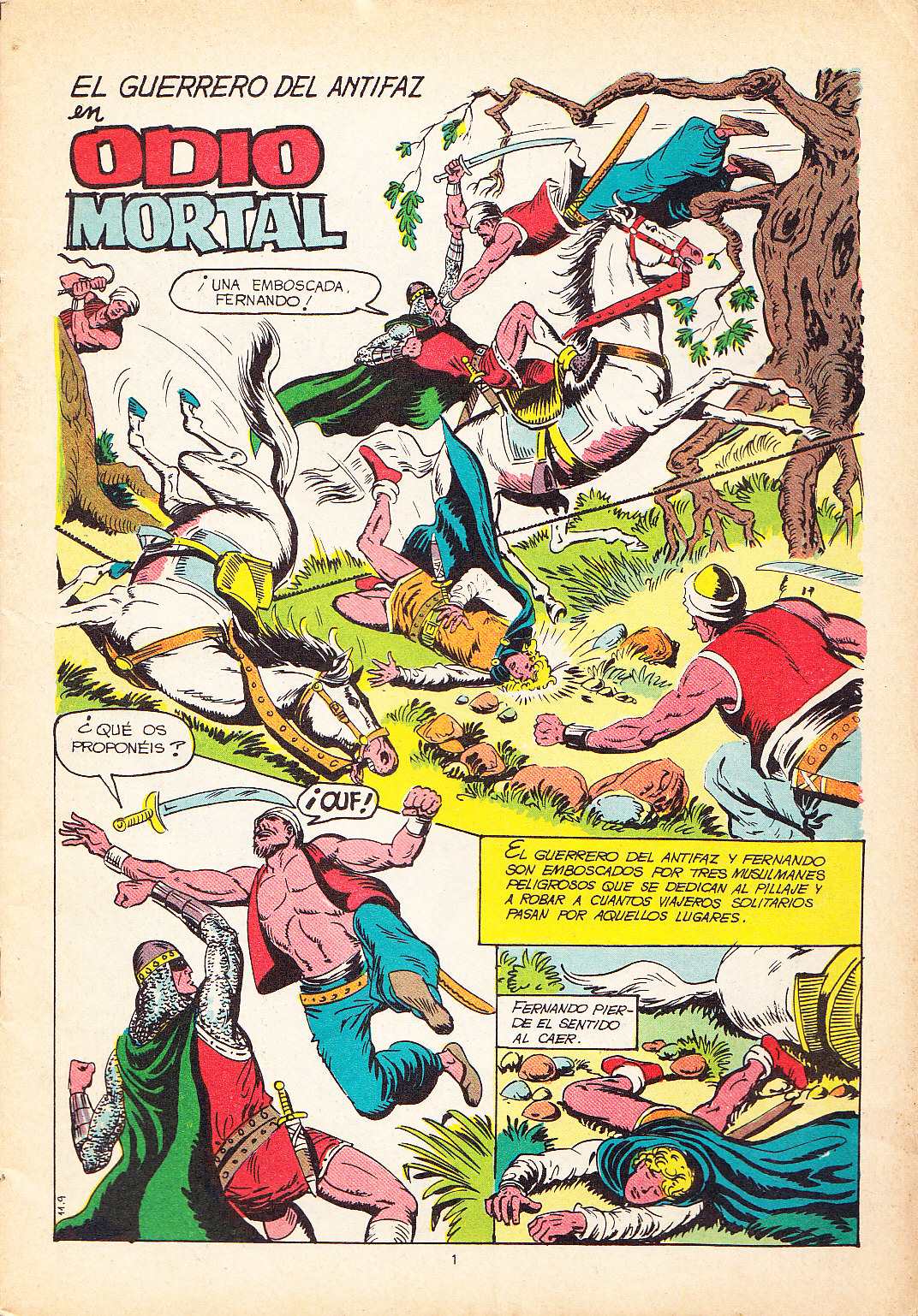 EL GUERRERO DEL ANTIFAZ. 1977