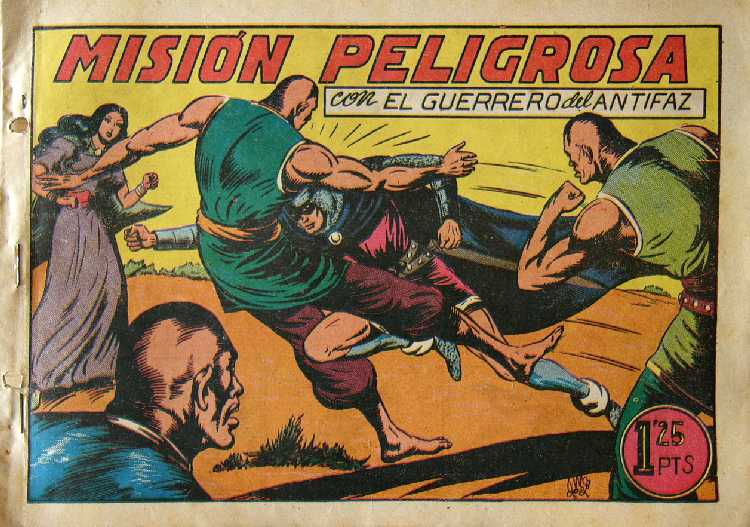 EL GUERRERO DEL ANTIFAZ N�107 CORTESIA DE JOSE ALANDI DE VALENCIA, ESPA&Ntilde;A