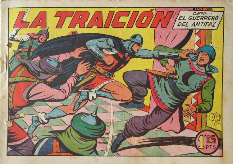 EL GUERRERO DEL ANTIFAZ N�154 CORTESIA DE JOSE ALANDI DE VALENCIA, ESPA&Ntilde;A