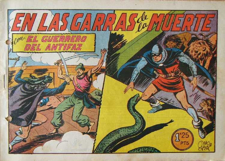 EL GUERRERO DEL ANTIFAZ N�161 CORTESIA DE JOSE ALANDI DE VALENCIA, ESPA&Ntilde;A