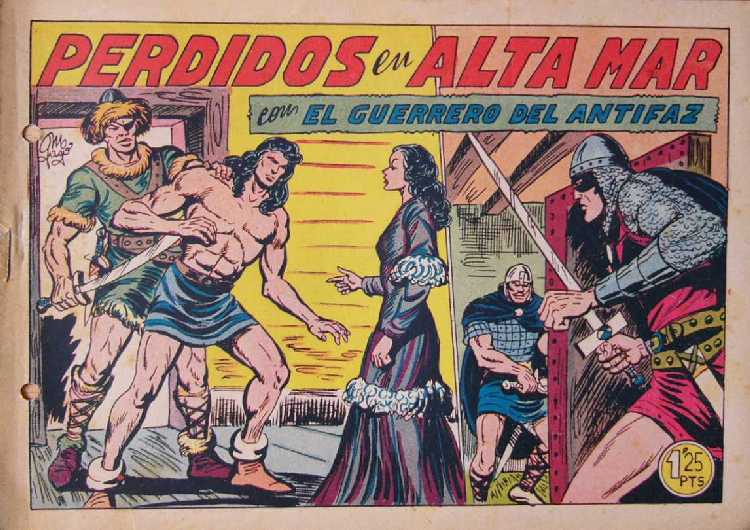 EL GUERRERO DEL ANTIFAZ N�255 CORTESIA DE JOSE ALANDI DE VALENCIA, ESPA&Ntilde;A