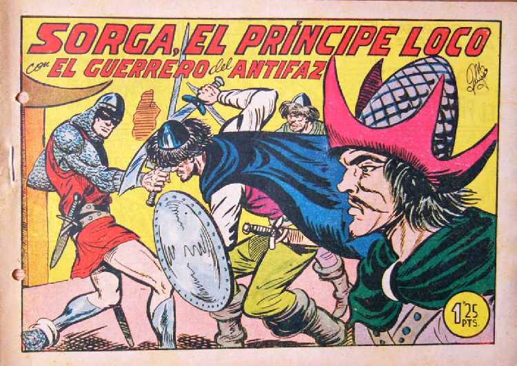 EL GUERRERO DEL ANTIFAZ N�262 CORTESIA DE JOSE ALANDI DE VALENCIA, ESPA&Ntilde;A