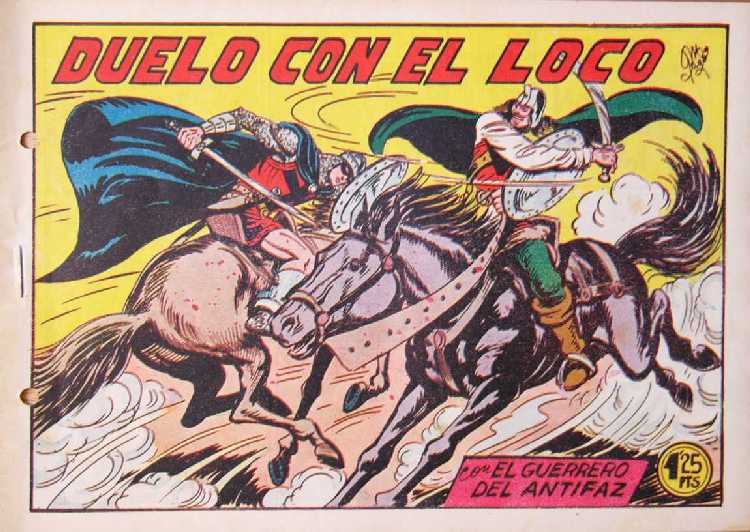 EL GUERRERO DEL ANTIFAZ N�264 CORTESIA DE JOSE ALANDI DE VALENCIA, ESPA&Ntilde;A