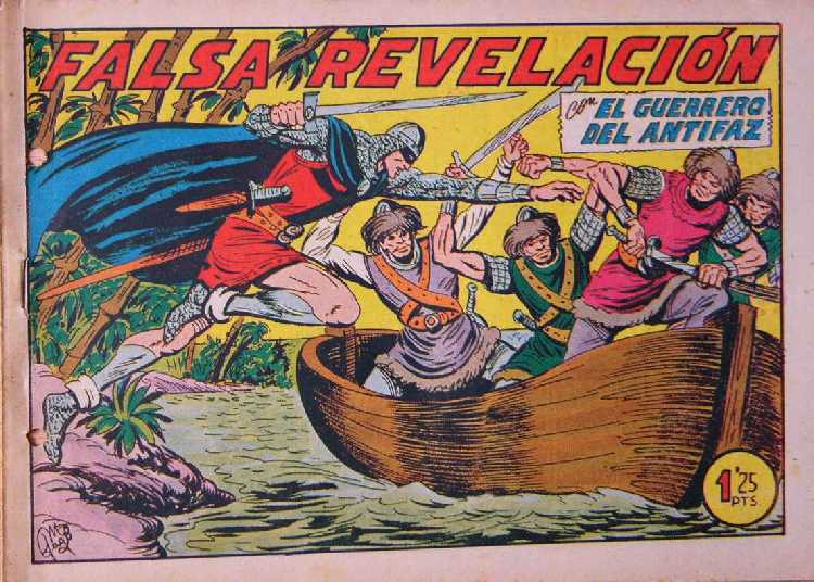 EL GUERRERO DEL ANTIFAZ N�267 CORTESIA DE JOSE ALANDI DE VALENCIA, ESPA&Ntilde;A