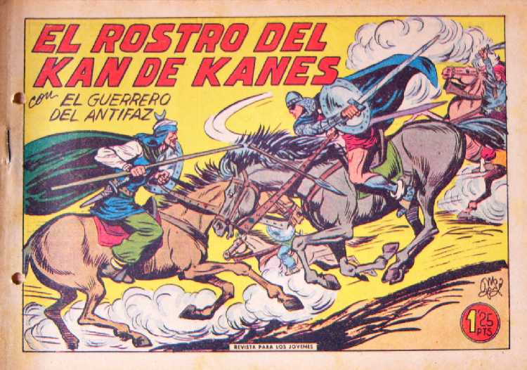 EL GUERRERO DEL ANTIFAZ N�292 CORTESIA DE JOSE ALANDI DE VALENCIA, ESPA&Ntilde;A