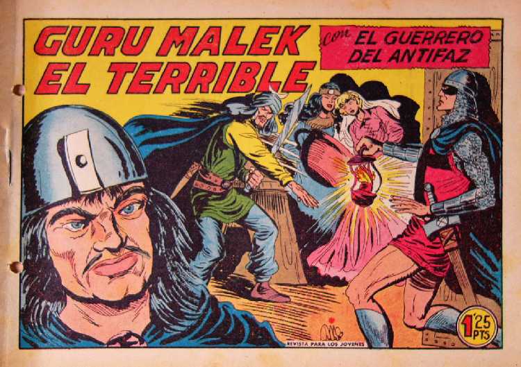 EL GUERRERO DEL ANTIFAZ N�294 CORTESIA DE JOSE ALANDI DE VALENCIA, ESPA&Ntilde;A