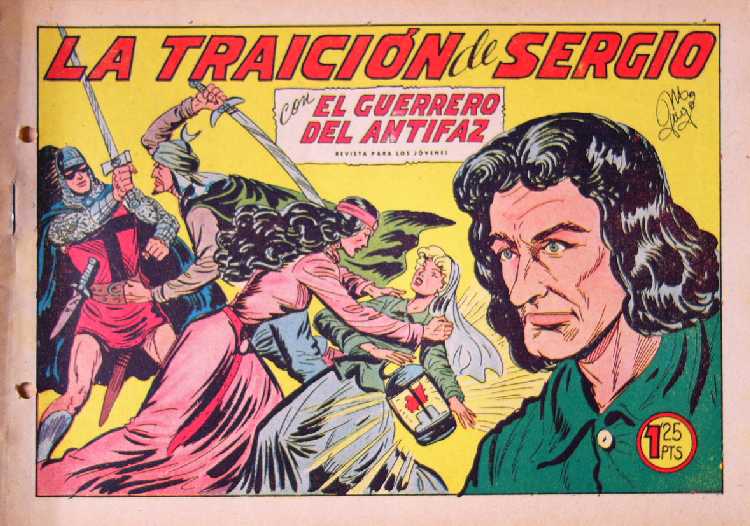 EL GUERRERO DEL ANTIFAZ N�295 CORTESIA DE JOSE ALANDI DE VALENCIA, ESPA&Ntilde;A