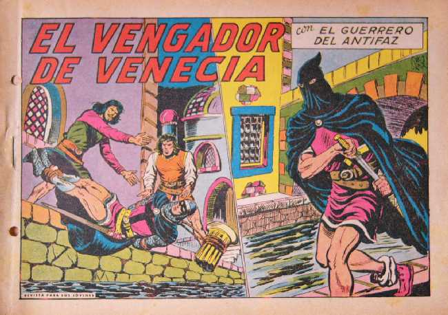 EL GUERRERO DEL ANTIFAZ N�302 CORTESIA DE JOSE ALANDI DE VALENCIA, ESPA&Ntilde;A