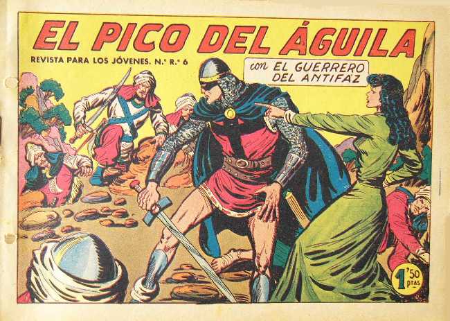 EL GUERRERO DEL ANTIFAZ N�329 CORTESIA DE JOSE ALANDI DE VALENCIA, ESPA&Ntilde;A