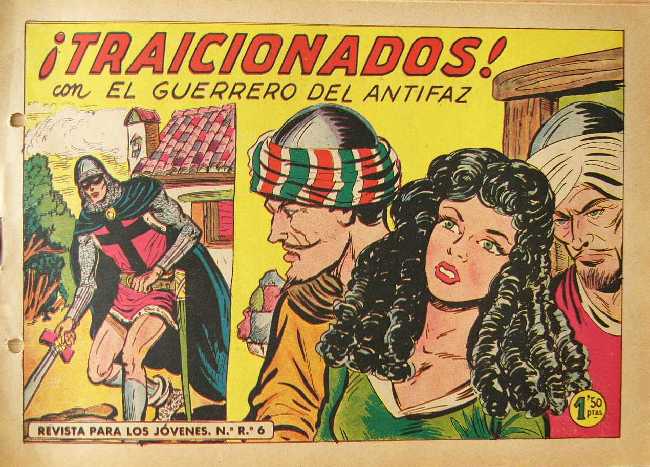 EL GUERRERO DEL ANTIFAZ N�331 CORTESIA DE JOSE ALANDI DE VALENCIA, ESPA&Ntilde;A