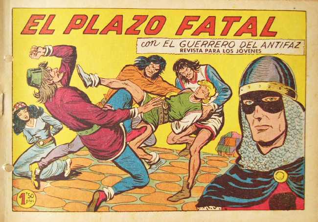 EL GUERRERO DEL ANTIFAZ N�337 CORTESIA DE JOSE ALANDI DE VALENCIA, ESPA&Ntilde;A