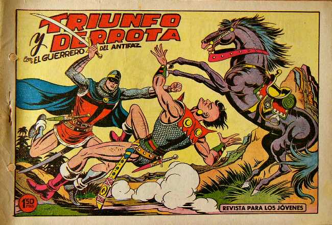 EL GUERRERO DEL ANTIFAZ N�441 CORTESIA DE JOSE ALANDI DE VALENCIA, ESPA&Ntilde;A