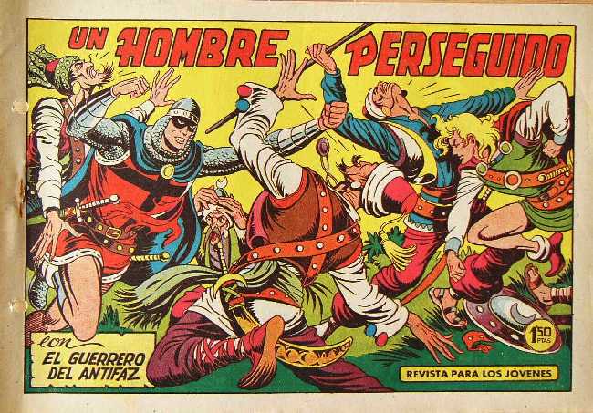 EL GUERRERO DEL ANTIFAZ N�445 CORTESIA DE JOSE ALANDI DE VALENCIA, ESPA&Ntilde;A