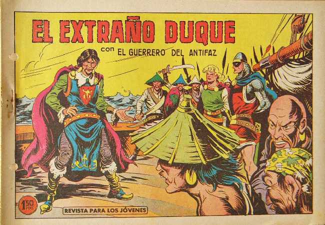 EL GUERRERO DEL ANTIFAZ N�455 CORTESIA DE JOSE ALANDI DE VALENCIA, ESPA&Ntilde;A