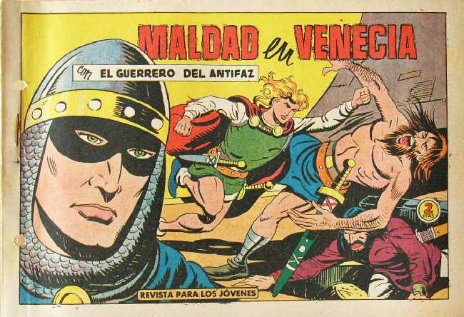 EL GUERRERO DEL ANTIFAZ N�474 CORTESIA DE JOSE ALANDI DE VALENCIA, ESPA&Ntilde;A