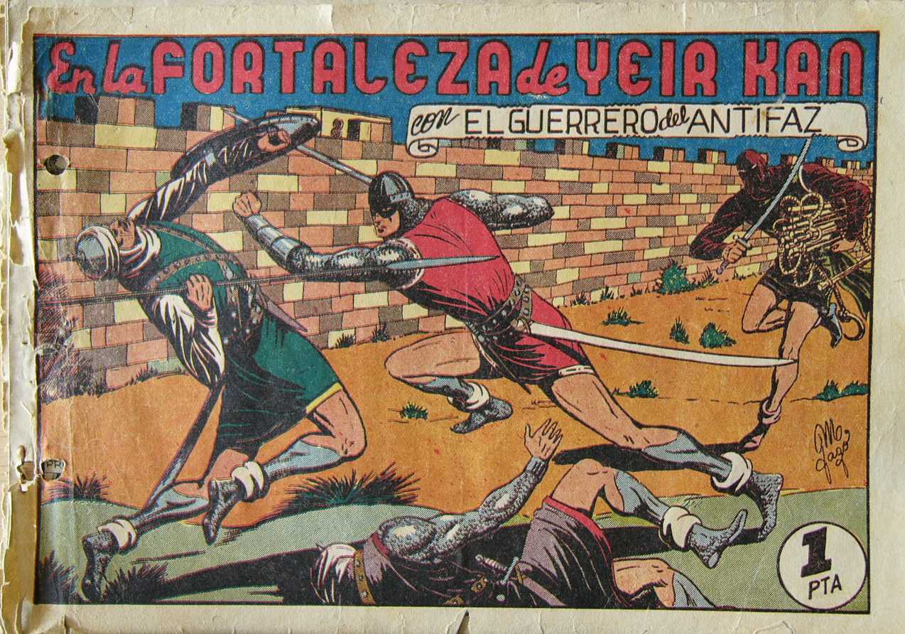 EL GUERRERO DEL ANTIFAZ N�68 CORTESIA DE JOSE ALANDI DE VALENCIA, ESPA&Ntilde;A