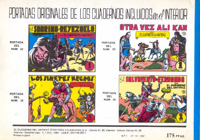 EL GUERRERO DEL ANTIFAZ