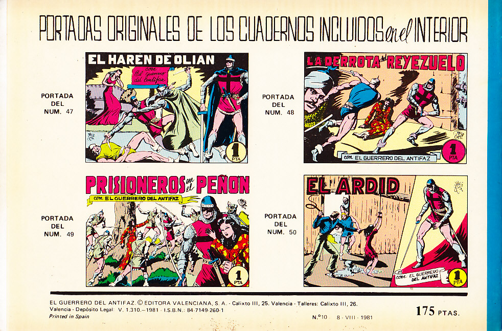 EL GUERRERO DEL ANTIFAZ