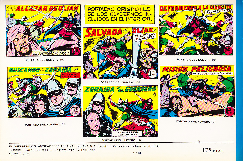 EL GUERRERO DEL ANTIFAZ