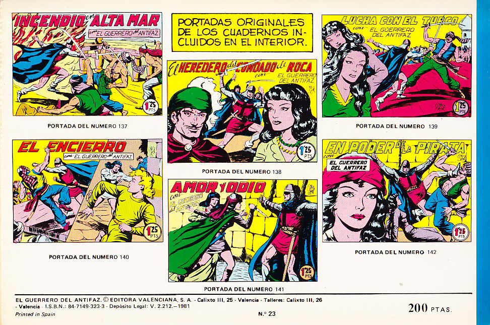 EL GUERRERO DEL ANTIFAZ