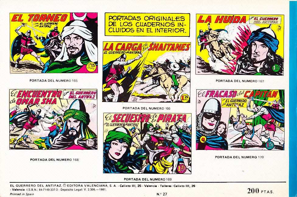 EL GUERRERO DEL ANTIFAZ